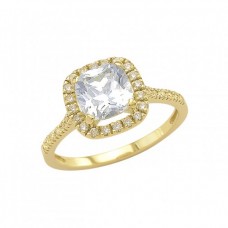 Δαχτυλίδι Χρυσό 14K (RI403 - SR106)
